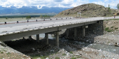Капитальный ремонт моста через реку Курайка на км 827+741 автомобильной дороге М-52 «Чуйский тракт» -  от Новосибирска через Бийск  до границы с Монголией, Республика Алтай.